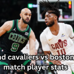 Cleveland Cavaliers vs Boston Celtics Match Player Stats