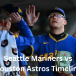 Seattle Mariners vs Houston Astros Timeline