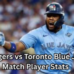 Dodgers vs Toronto Blue Jays Match Player Stats
