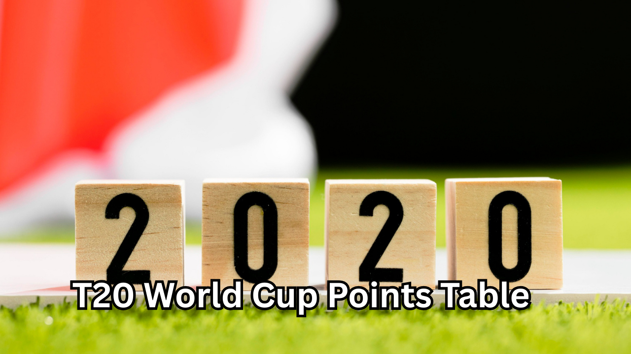 T20 World Cup Points Table