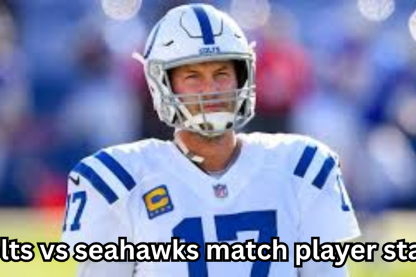 colts vs seahawks match player stats